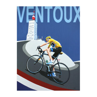 Froome on Ventoux Original Painting - large version