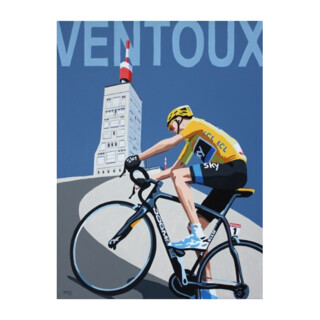 Froome on Ventoux Original Painting