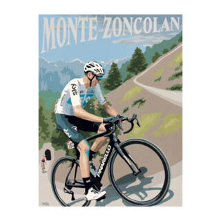 Froome on Monte Zoncolan