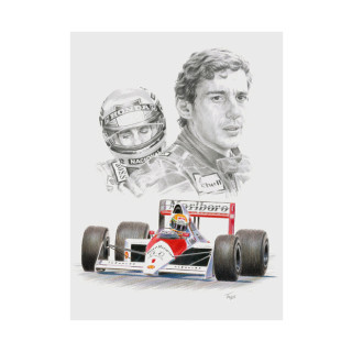 Ayrton Senna - McLaren MP4/4
