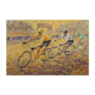 Wiggins 2012 in Yellow Original Painting